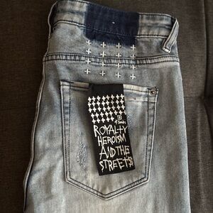 Ksubi blue skinny jeanss